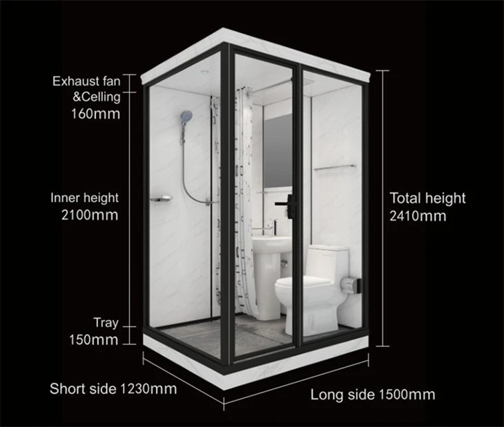 complete shower bathroom set